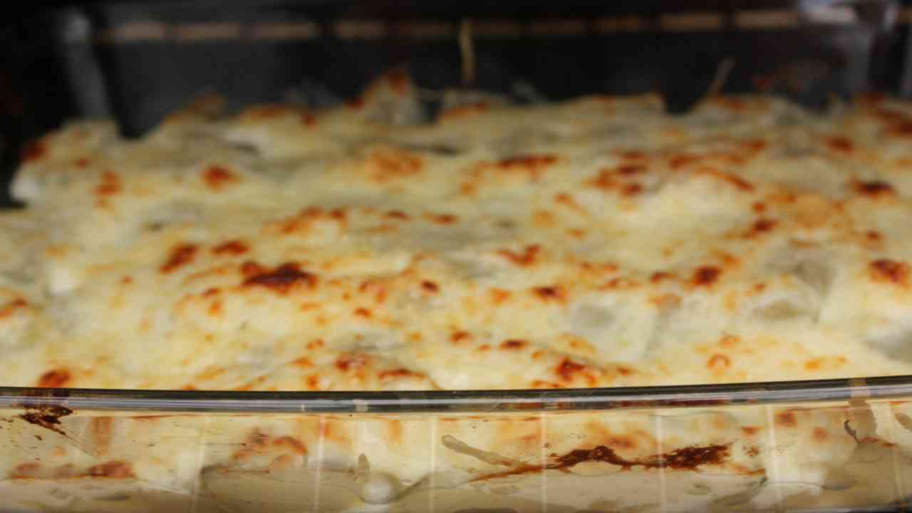 Finocchi cremosi in forno