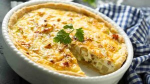 Torta salata con secondo