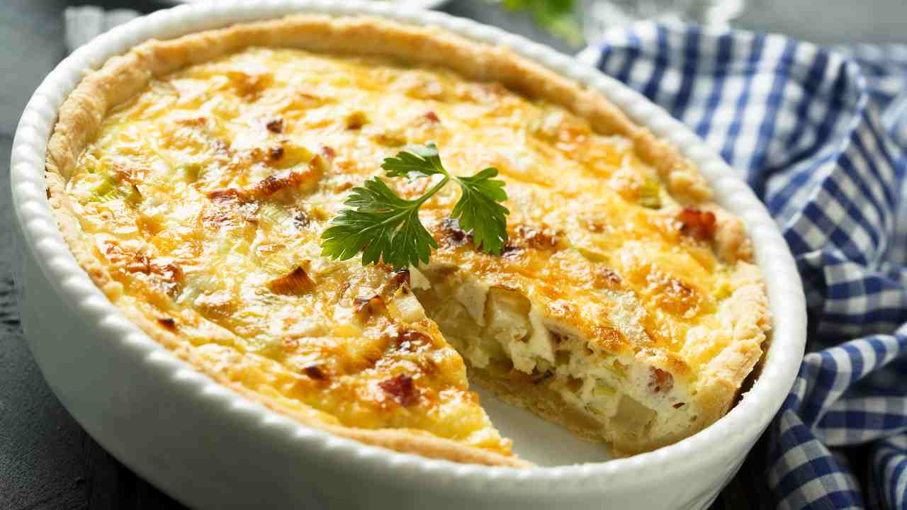 Torta salata con secondo