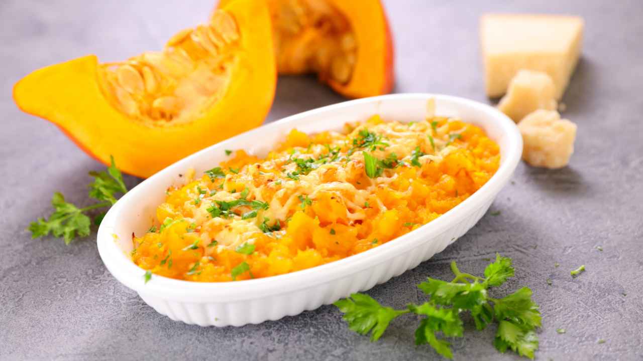 Zucca al forno con formaggio - Blog.RicettaSprint