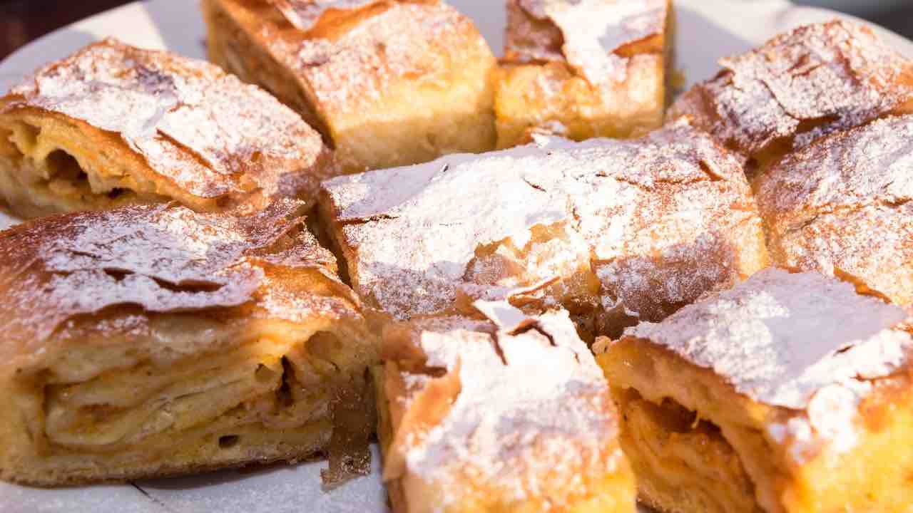 strudel zucca e mela