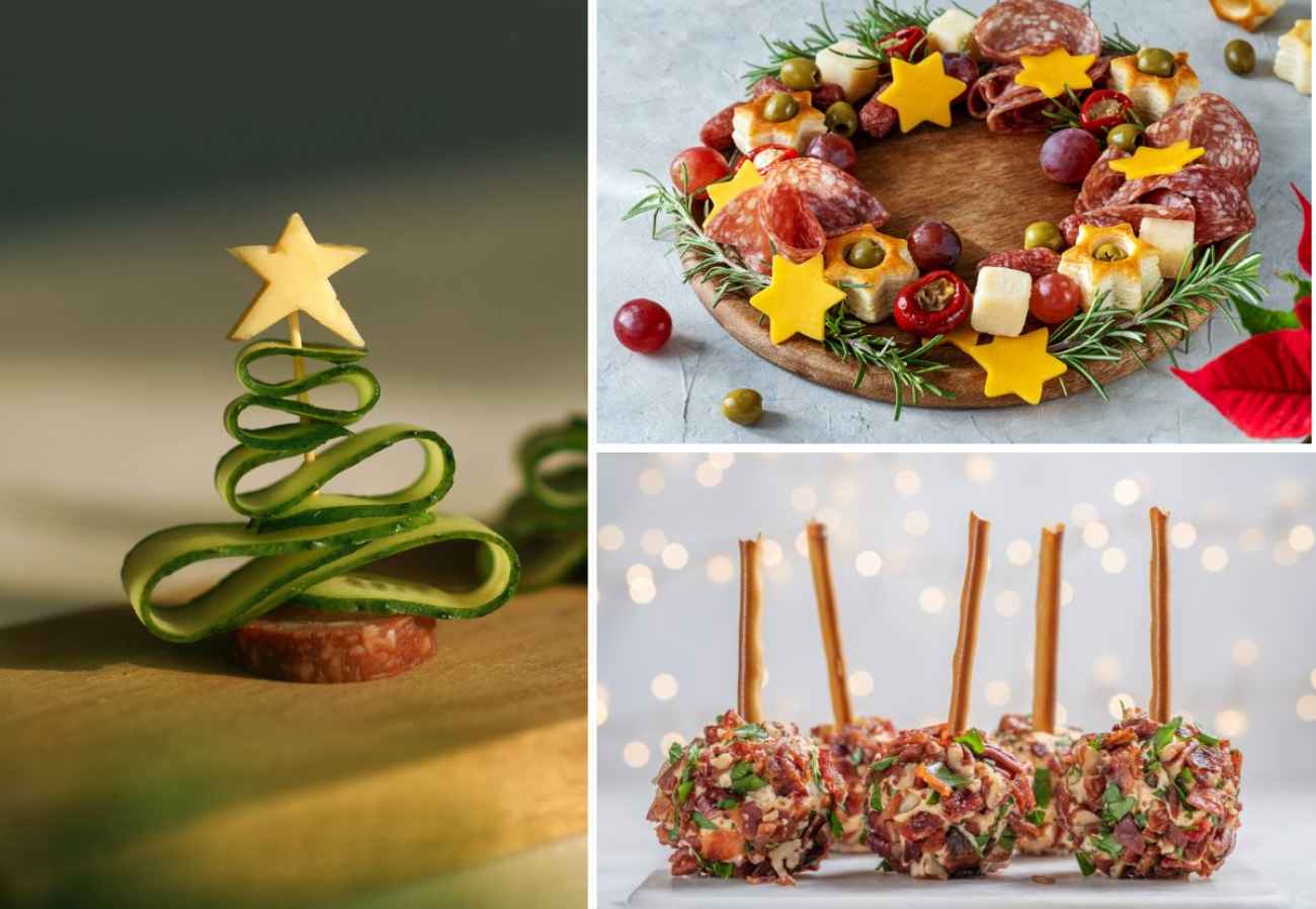 antipasti natalizi eleganti