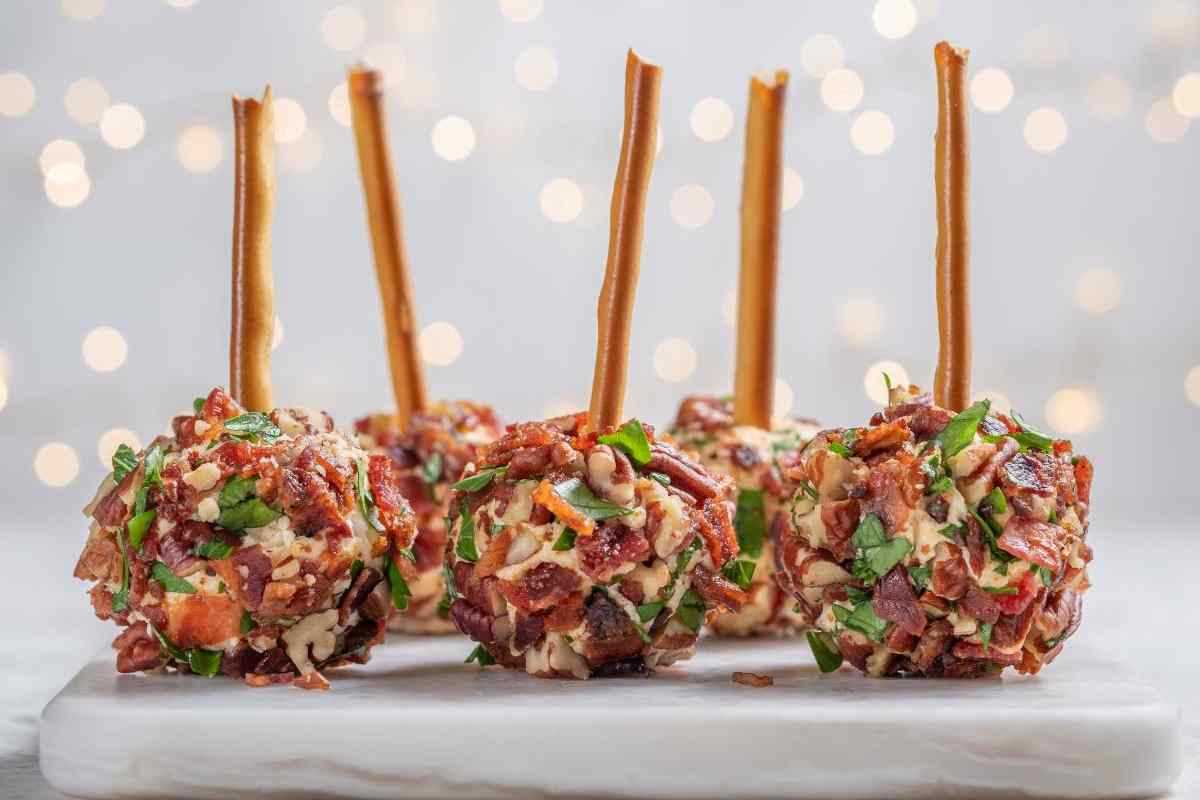 palline salate con pancetta