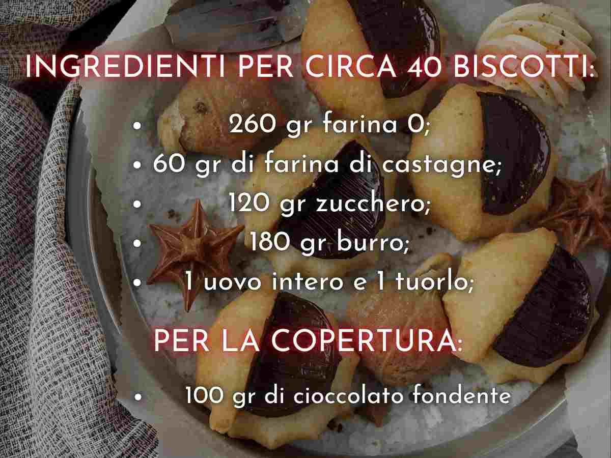 lista ingredienti biscotti