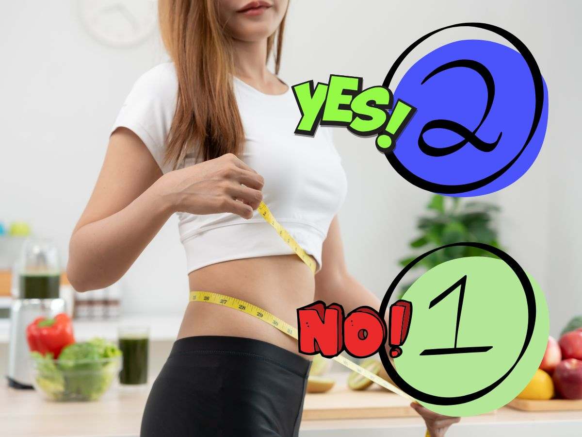 donna con nastro, scritta yes no e numeri 2 e1