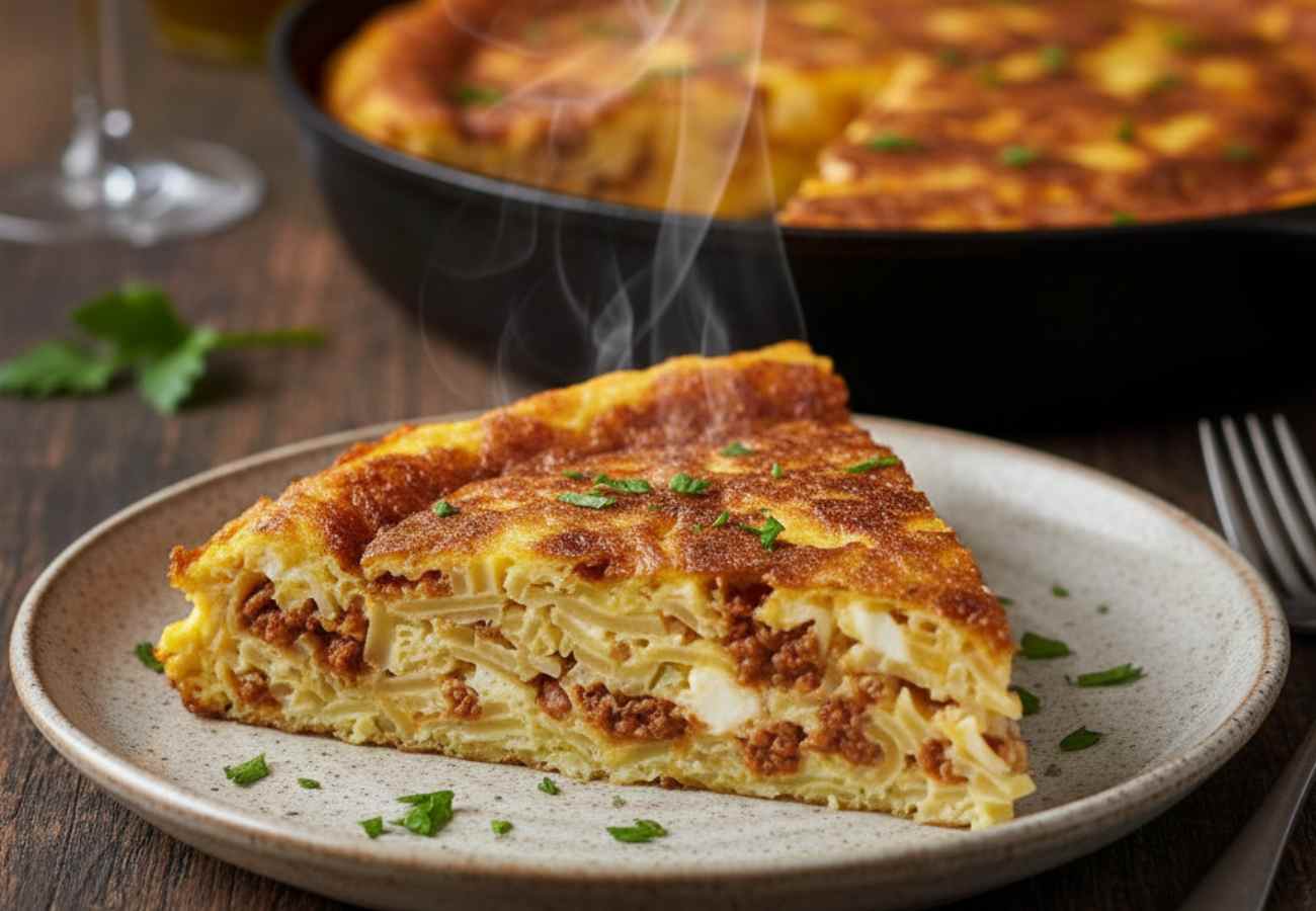 una frittata di lasagna