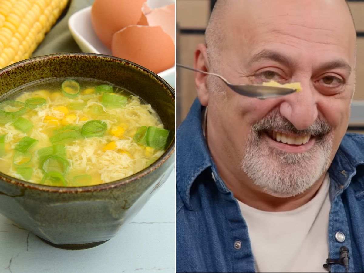 luca pappagallo e ciotola con minestra