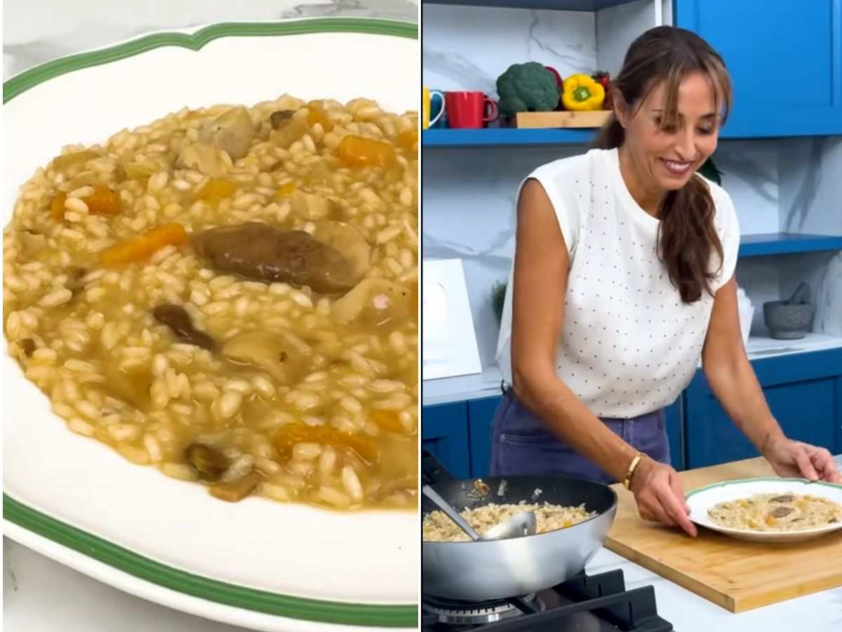 benedetta parodi e risotto